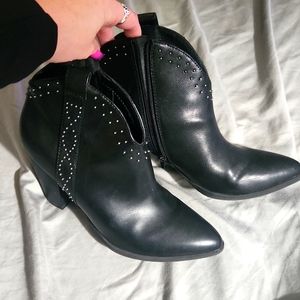 Studded Ankle Booties | Size 9 | Indigord